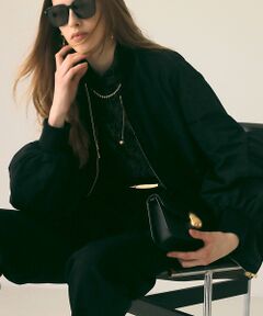 DESIGNWORKS / デザインワークス ブルゾン | 【BEAUVET /ボーヴェット】レースコンビブライトタフタブルゾン