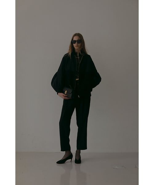 超美品☆【ebure】ライトタフタブルゾン 超美品☆【ebure】ライトタフタブルゾン