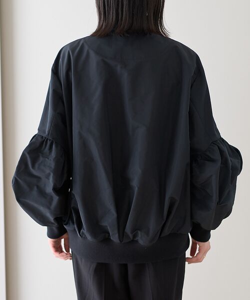 DESIGNWORKS / デザインワークス ブルゾン | 【BEAUVET /ボーヴェット】レースコンビブライトタフタブルゾン | 詳細23