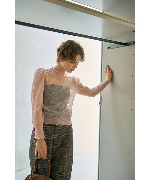 DESIGNWORKS / デザインワークス ニット・セーター | 【BEAUVET/ボーヴェット 】シアーモヘアボトルネックニット | 詳細6