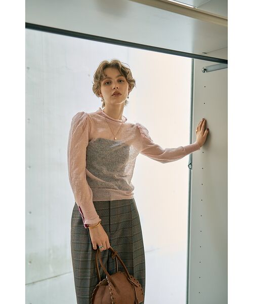 DESIGNWORKS / デザインワークス ニット・セーター | 【BEAUVET/ボーヴェット 】シアーモヘアボトルネックニット | 詳細7