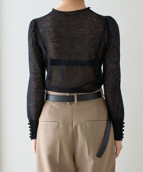 DESIGNWORKS / デザインワークス ニット・セーター | 【BEAUVET/ボーヴェット 】シアーモヘアボトルネックニット | 詳細22