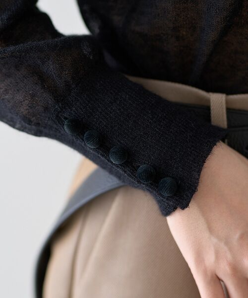 DESIGNWORKS / デザインワークス ニット・セーター | 【BEAUVET/ボーヴェット 】シアーモヘアボトルネックニット | 詳細24