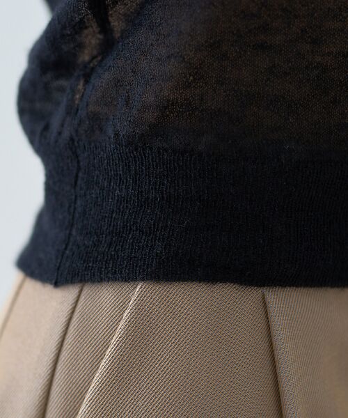 DESIGNWORKS / デザインワークス ニット・セーター | 【BEAUVET/ボーヴェット 】シアーモヘアボトルネックニット | 詳細25