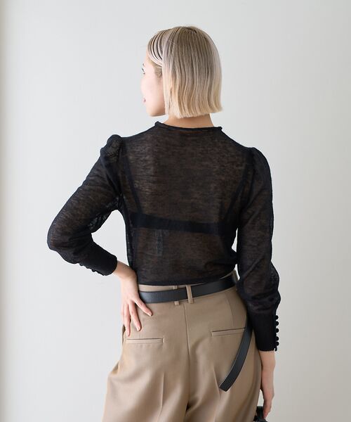 DESIGNWORKS / デザインワークス ニット・セーター | 【BEAUVET/ボーヴェット 】シアーモヘアボトルネックニット | 詳細15