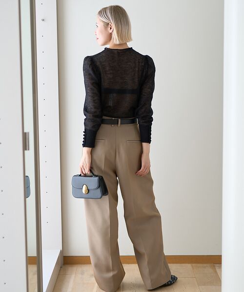 DESIGNWORKS / デザインワークス ニット・セーター | 【BEAUVET/ボーヴェット 】シアーモヘアボトルネックニット | 詳細19