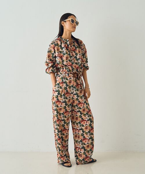 DESIGNWORKS / デザインワークス パンツ | 【セットアップ対応】【BEAUVET/ボーヴェット 】フラワープリントワイドパン | 詳細11