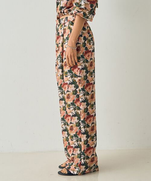 DESIGNWORKS / デザインワークス パンツ | 【セットアップ対応】【BEAUVET/ボーヴェット 】フラワープリントワイドパン | 詳細13