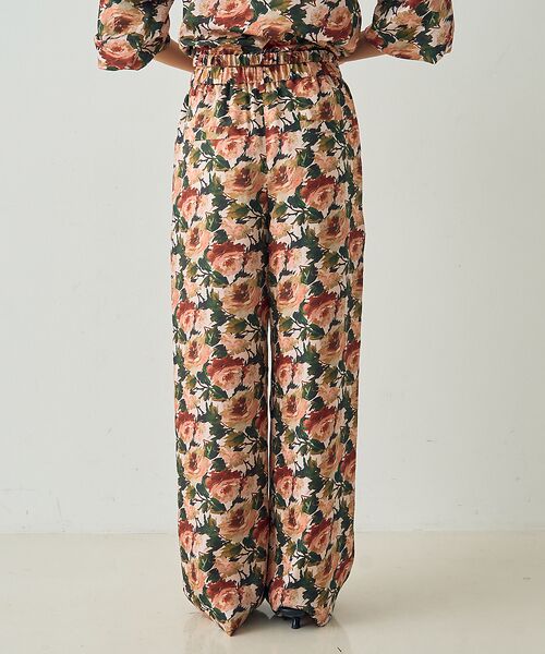 DESIGNWORKS / デザインワークス パンツ | 【セットアップ対応】【BEAUVET/ボーヴェット 】フラワープリントワイドパン | 詳細14