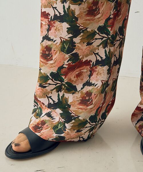 DESIGNWORKS / デザインワークス パンツ | 【セットアップ対応】【BEAUVET/ボーヴェット 】フラワープリントワイドパン | 詳細17