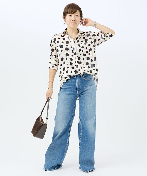 DESIGNWORKS / デザインワークス シャツ・ブラウス | 【セットアップ対応】イタリアンファブリックランダムドットシャツ | 詳細10