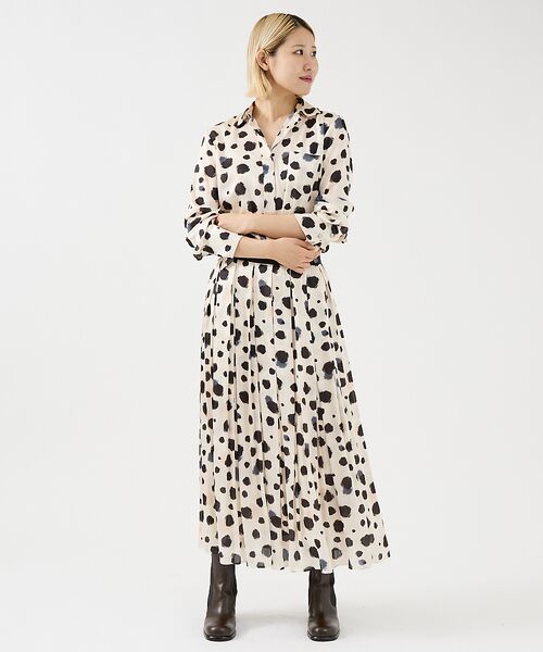 DESIGNWORKS / デザインワークス シャツ・ブラウス | 【セットアップ対応】イタリアンファブリックランダムドットシャツ | 詳細14