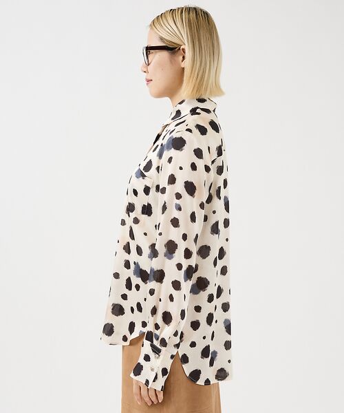 DESIGNWORKS / デザインワークス シャツ・ブラウス | 【セットアップ対応】イタリアンファブリックランダムドットシャツ | 詳細17