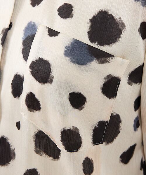 DESIGNWORKS / デザインワークス シャツ・ブラウス | 【セットアップ対応】イタリアンファブリックランダムドットシャツ | 詳細20