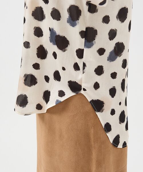 DESIGNWORKS / デザインワークス シャツ・ブラウス | 【セットアップ対応】イタリアンファブリックランダムドットシャツ | 詳細21