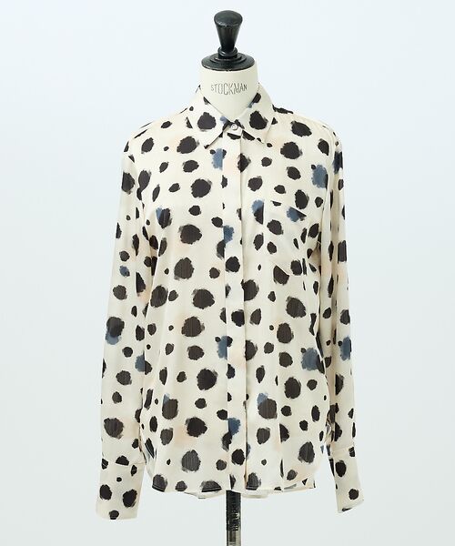 DESIGNWORKS / デザインワークス シャツ・ブラウス | 【セットアップ対応】イタリアンファブリックランダムドットシャツ | 詳細28