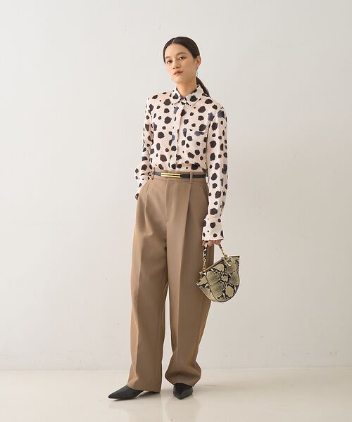 DESIGNWORKS / デザインワークス シャツ・ブラウス | 【セットアップ対応】イタリアンファブリックランダムドットシャツ | 詳細4