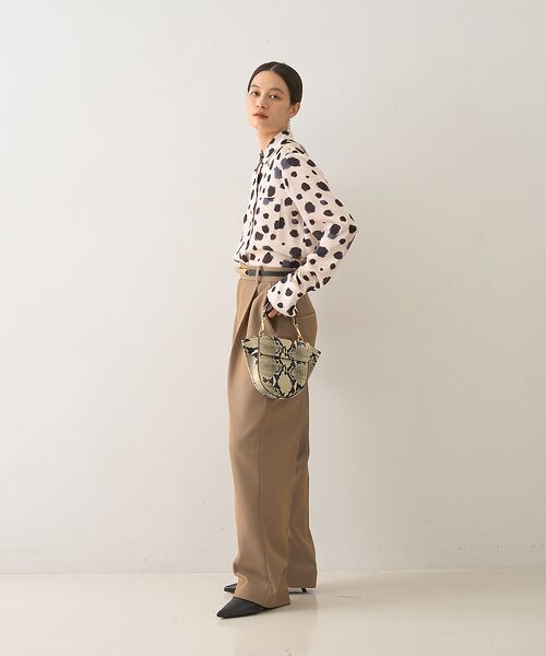 DESIGNWORKS / デザインワークス シャツ・ブラウス | 【セットアップ対応】イタリアンファブリックランダムドットシャツ | 詳細7