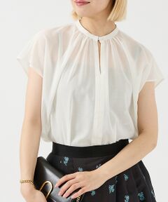 DESIGNWORKS / デザインワークス シャツ・ブラウス | シアーボイルボウタイブラウス