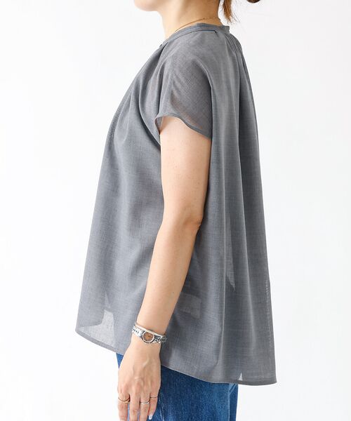 DESIGNWORKS / デザインワークス シャツ・ブラウス | シアーボイルボウタイブラウス | 詳細21