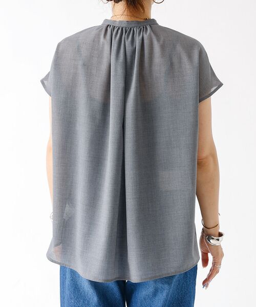 DESIGNWORKS / デザインワークス シャツ・ブラウス | シアーボイルボウタイブラウス | 詳細22