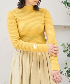 DESIGNWORKS / デザインワークス ニット・セーター | ウールバックボタンハイネックニット