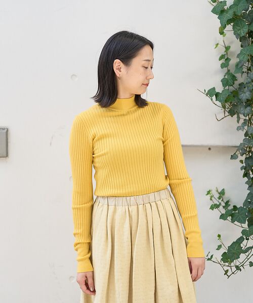 DESIGNWORKS / デザインワークス ニット・セーター | ウールバックボタンハイネックニット | 詳細2