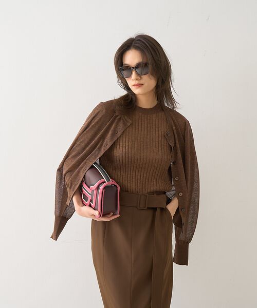 DESIGNWORKS / デザインワークス カーディガン・ボレロ | STARDUSTラメクルーカーディガン | 詳細2