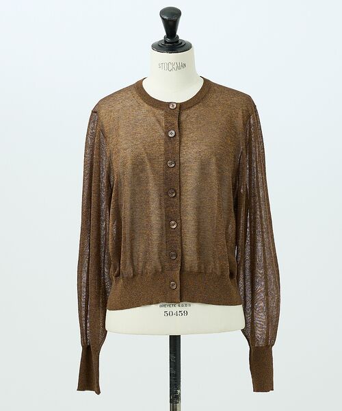 DESIGNWORKS / デザインワークス カーディガン・ボレロ | STARDUSTラメクルーカーディガン | 詳細9