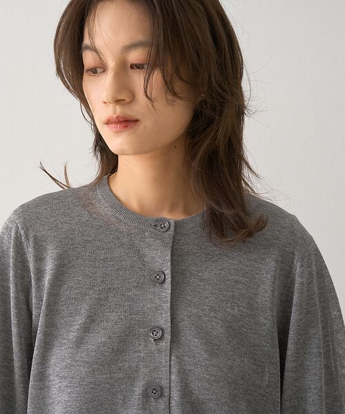 DESIGNWORKS / デザインワークス カーディガン・ボレロ | STARDUSTラメクルーカーディガン | 詳細12