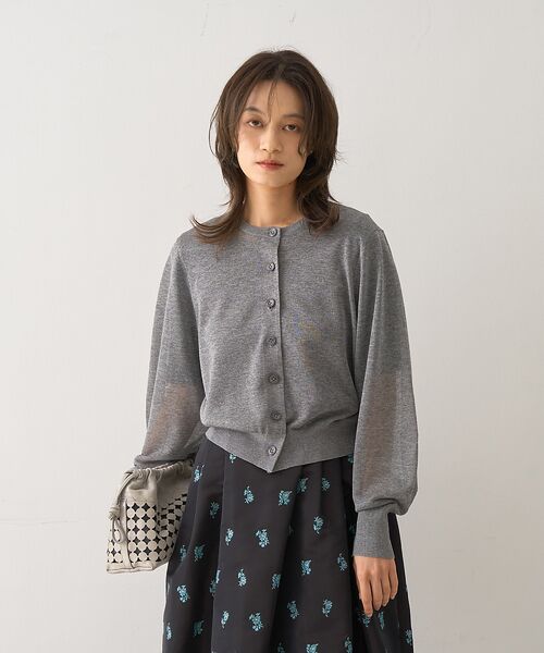 DESIGNWORKS / デザインワークス カーディガン・ボレロ | STARDUSTラメクルーカーディガン | 詳細2