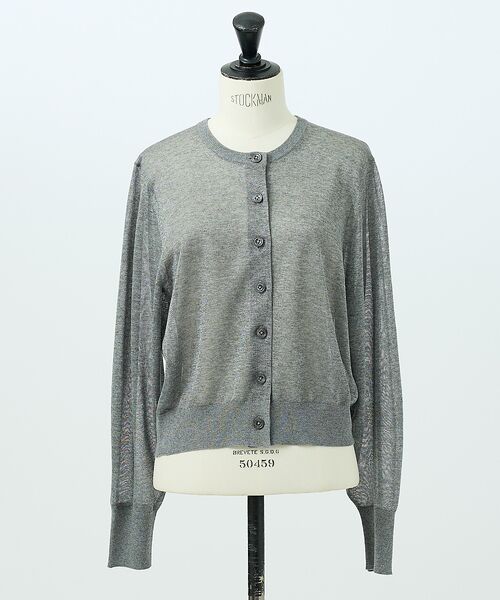 DESIGNWORKS / デザインワークス カーディガン・ボレロ | STARDUSTラメクルーカーディガン | 詳細9