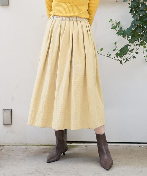 DESIGNWORKS / デザインワークス ロング・マキシ丈スカート | ラメドットリバーシブルスカート | 詳細2