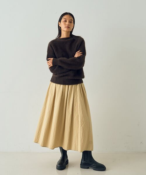 DESIGNWORKS / デザインワークス ロング・マキシ丈スカート | ラメドットリバーシブルスカート | 詳細6