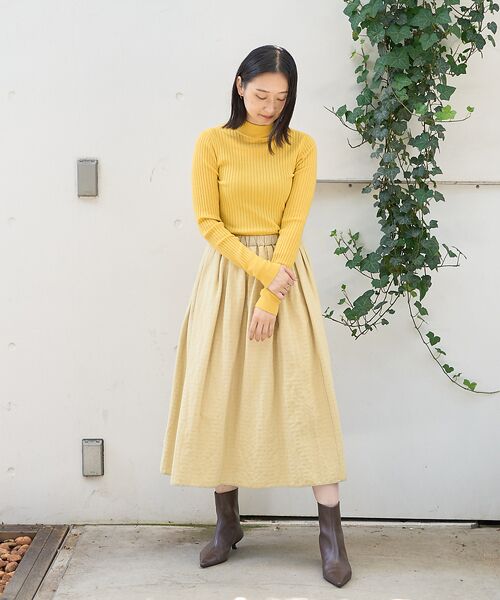 DESIGNWORKS / デザインワークス ロング・マキシ丈スカート | ラメドットリバーシブルスカート | 詳細9