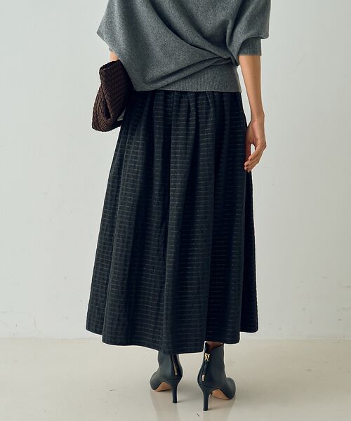 DESIGNWORKS / デザインワークス ロング・マキシ丈スカート | ラメドットリバーシブルスカート | 詳細15