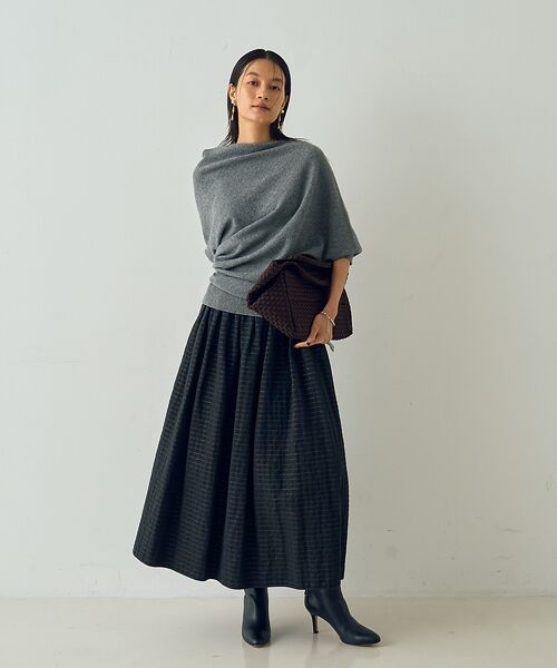 DESIGNWORKS / デザインワークス ロング・マキシ丈スカート | ラメドットリバーシブルスカート | 詳細17