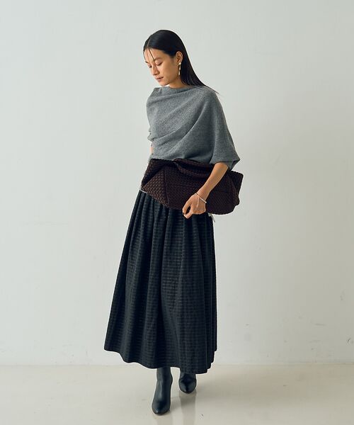 DESIGNWORKS / デザインワークス ロング・マキシ丈スカート | ラメドットリバーシブルスカート | 詳細18