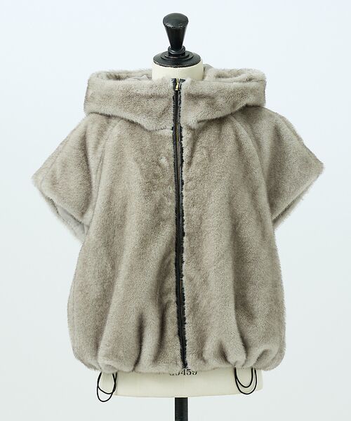 DESIGNWORKS / デザインワークス パーカー | リッチエコファーフードジレ | 詳細21