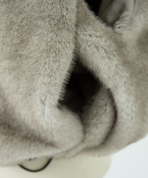 DESIGNWORKS / デザインワークス パーカー | リッチエコファーフードジレ | 詳細27