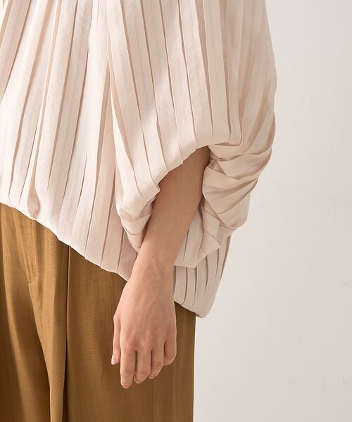 DESIGNWORKS / デザインワークス シャツ・ブラウス | プリーツ加工ボリュームブラウス | 詳細12