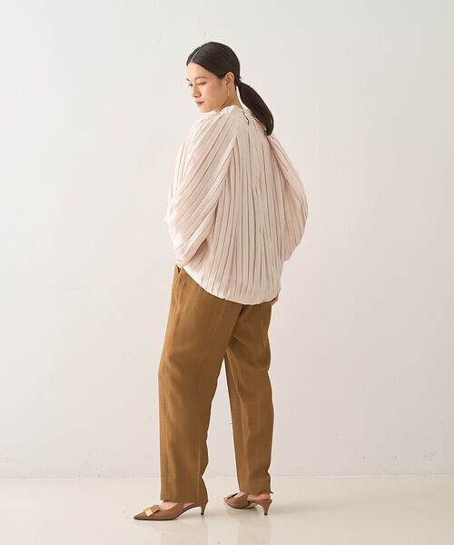 DESIGNWORKS / デザインワークス シャツ・ブラウス | プリーツ加工ボリュームブラウス | 詳細4