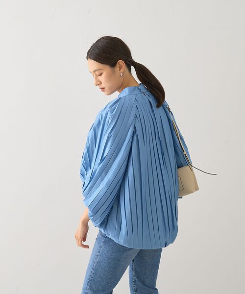 DESIGNWORKS / デザインワークス シャツ・ブラウス | プリーツ加工ボリュームブラウス | 詳細14