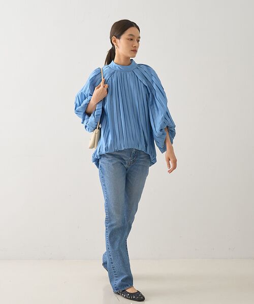 DESIGNWORKS / デザインワークス シャツ・ブラウス | プリーツ加工ボリュームブラウス | 詳細17