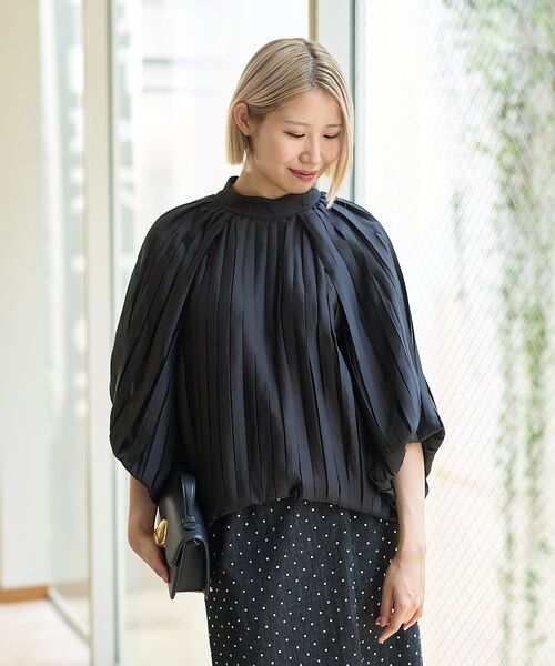 DESIGNWORKS / デザインワークス シャツ・ブラウス | プリーツ加工ボリュームブラウス | 詳細24