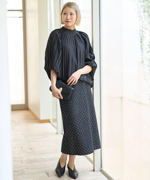 DESIGNWORKS / デザインワークス シャツ・ブラウス | プリーツ加工ボリュームブラウス | 詳細25