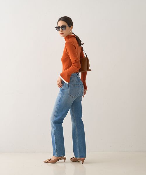 DESIGNWORKS / デザインワークス ニット・セーター | ウールバイカラーハイネックニット | 詳細5