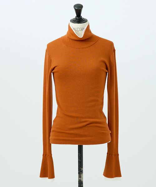 DESIGNWORKS / デザインワークス ニット・セーター | ウールバイカラーハイネックニット | 詳細8