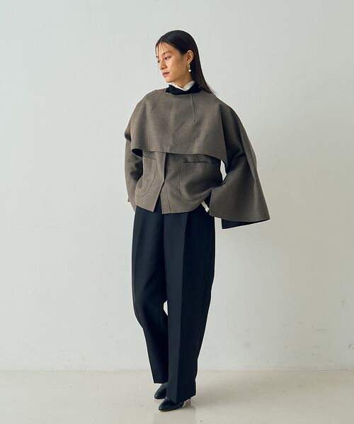 DESIGNWORKS / デザインワークス ニット・セーター | ウールバイカラーハイネックニット | 詳細20