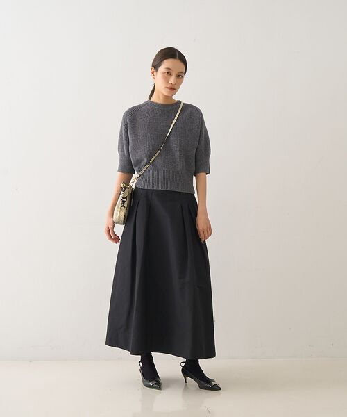 DESIGNWORKS / デザインワークス ニット・セーター | ウールカシミヤショートスリーブニット | 詳細19